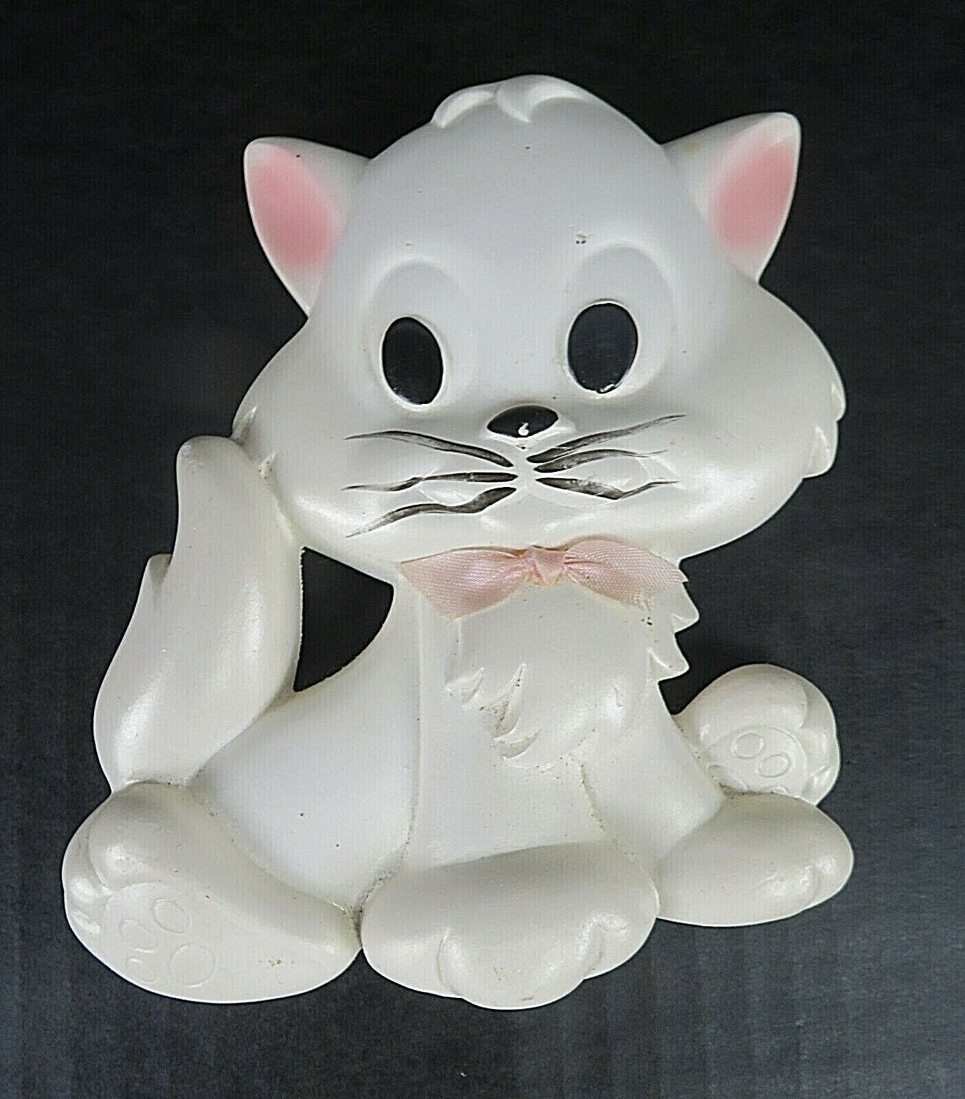 Vintage 1981 Miller Studio Chalkware Kittens Cats GUC Miller Studio Miller Studio Inc Chalkare Kitties - фотография #5