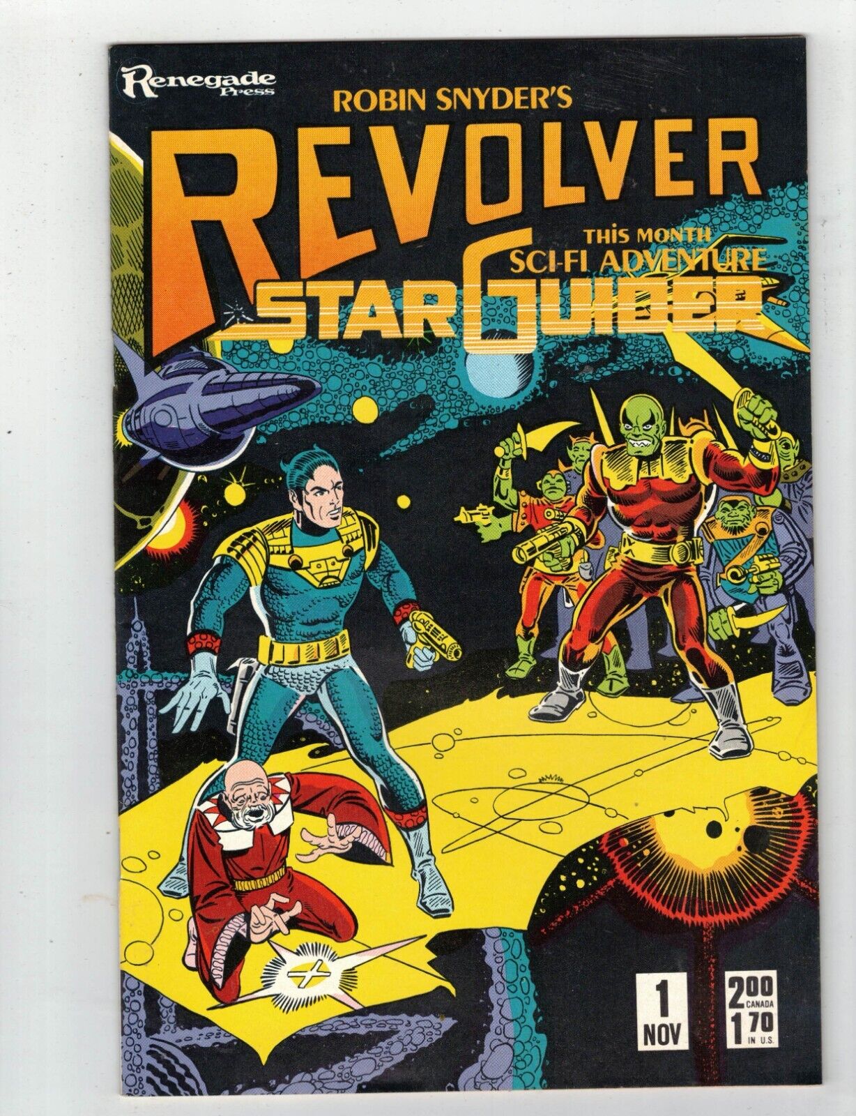Robin Snyder's Revolver (1985) #1  NM Без бренда