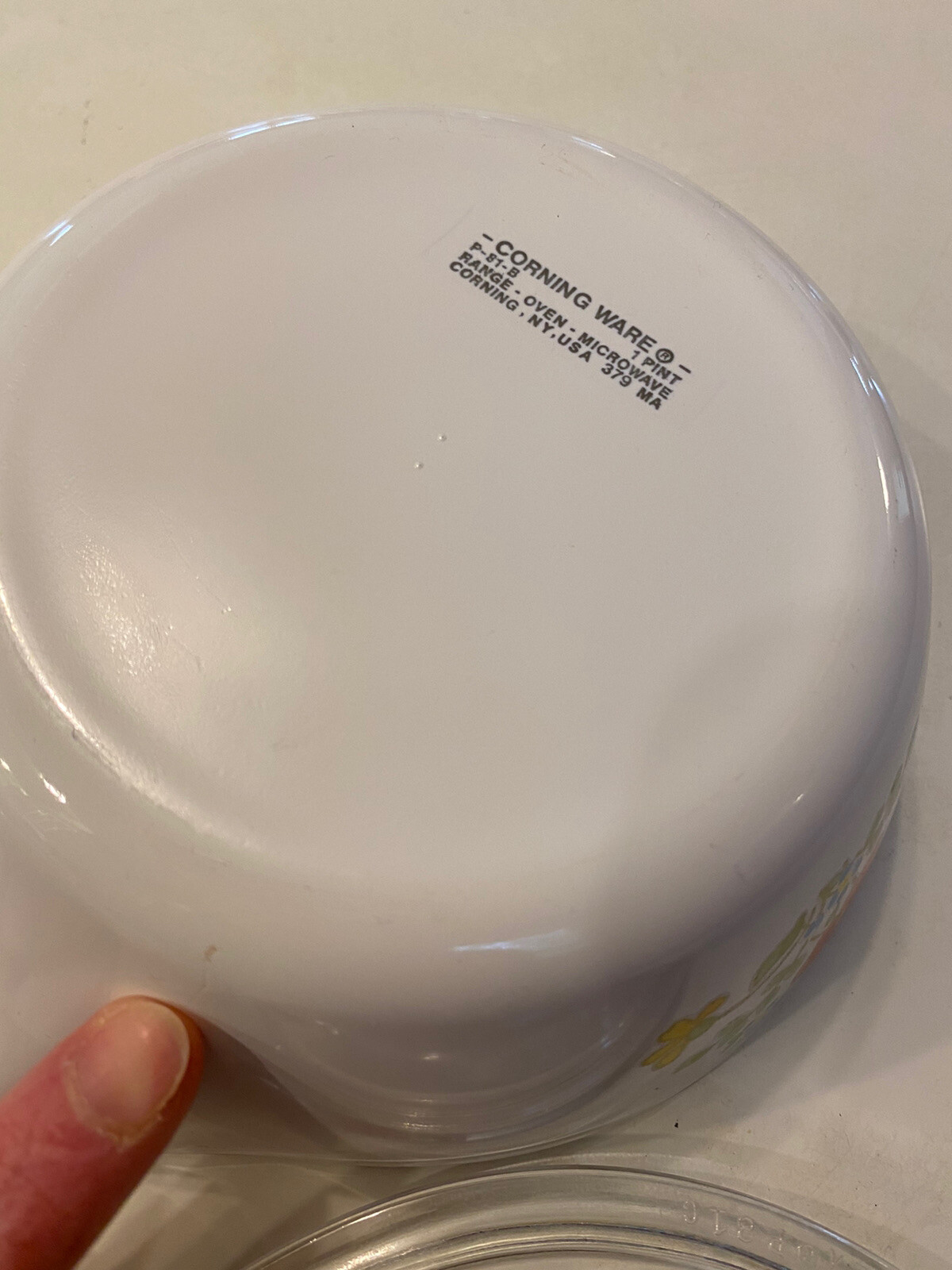 Vintage Corning Ware WILDFLOWER Casseroles & Pan Skillets w/ Pyrex Lids 10 Piece CorningWare Dish - фотография #18
