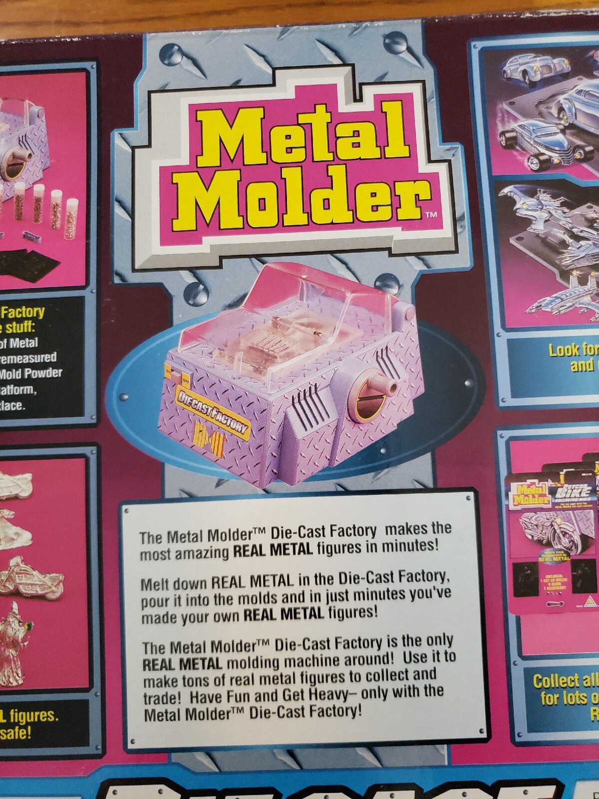 Vintage Metal Molder Die Cast Factory 1996 Complete Unused Toymax Toymax - фотография #22