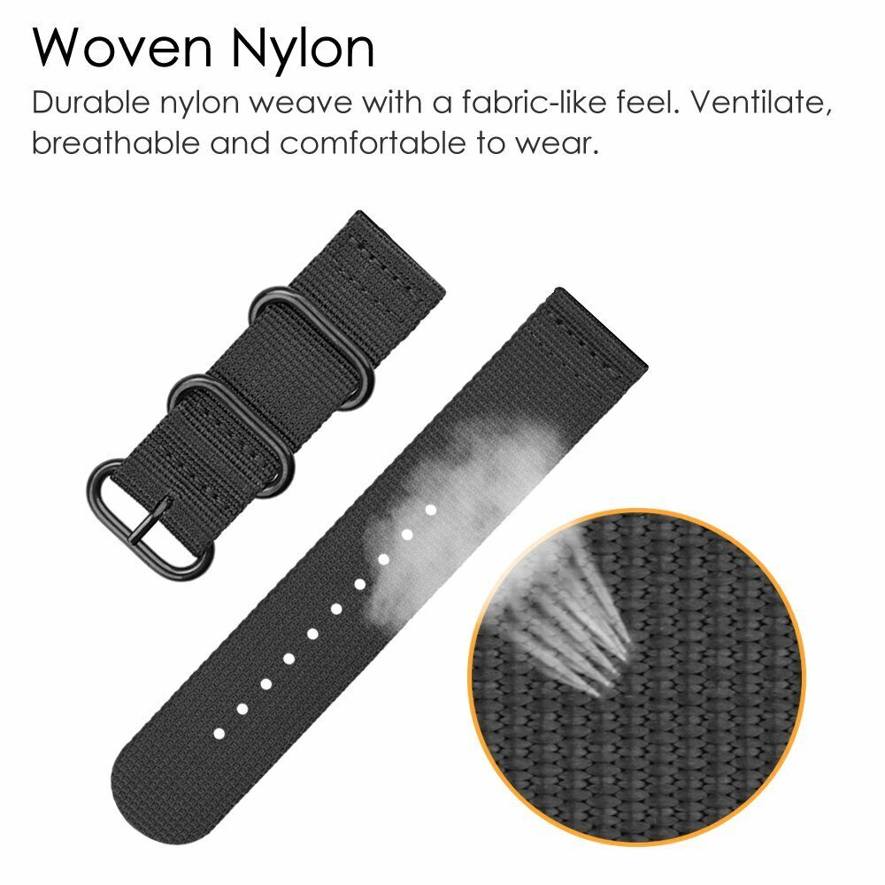 Soft Woven Nylon Watch Band Sport Strap For Samsung Galaxy Watch Gear S3 Classic Unbranded Does Not Apply - фотография #6