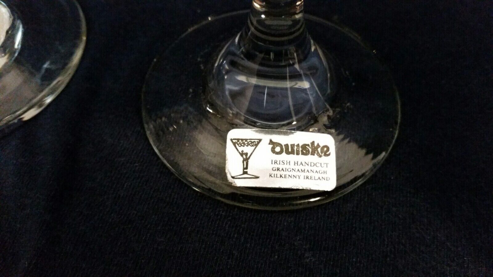Duiske Irish Coffee Glasses - Set of 2 - Made in Ireland Duiske - фотография #9