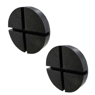 ABN 5-½” Large Jack Pad 2 Pack Universal Cross Slotted Frame Rail Protector ABN 0624_2PACK - фотография #2