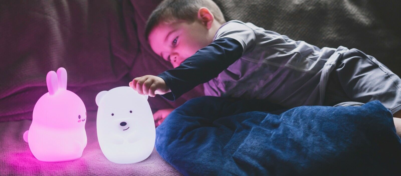 Lumipets LED Nursery Kids Night Light - Color Changing Touch Sensor & Remote Lumipets - фотография #5