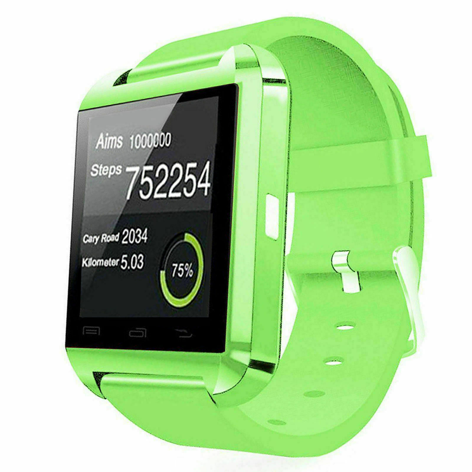 Green 5 Pack Bluetooth Smart Watch For Kids Adults Camera Touch Screen Unbranded Does Not Apply - фотография #3