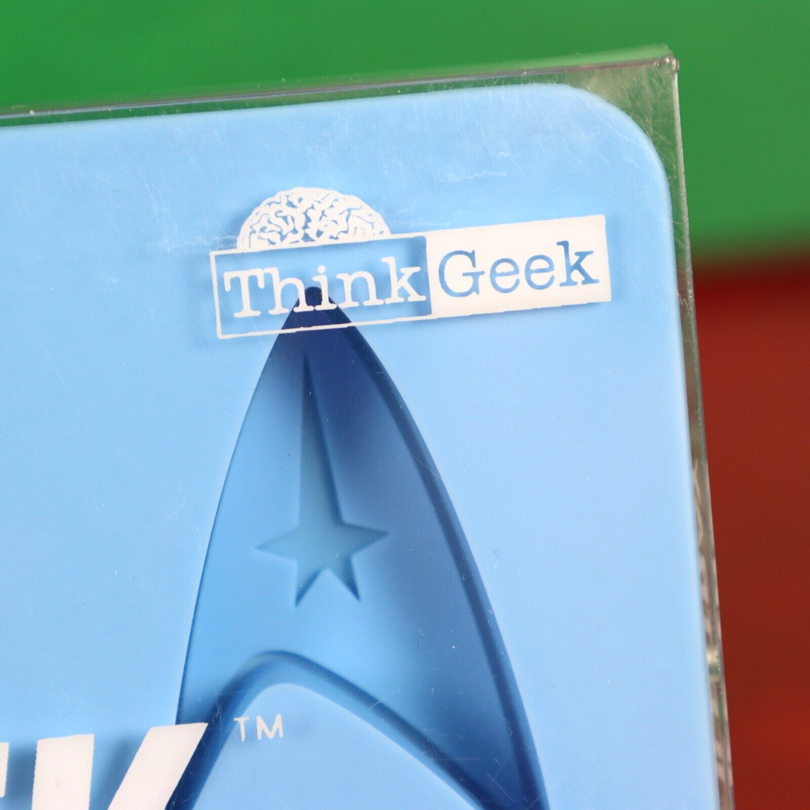 Star Trek TOS Starfleet Silicone Ice Cube Tray Think Geek 8 Cubes 2013 Sealed Think Geek Does Not Apply - фотография #4