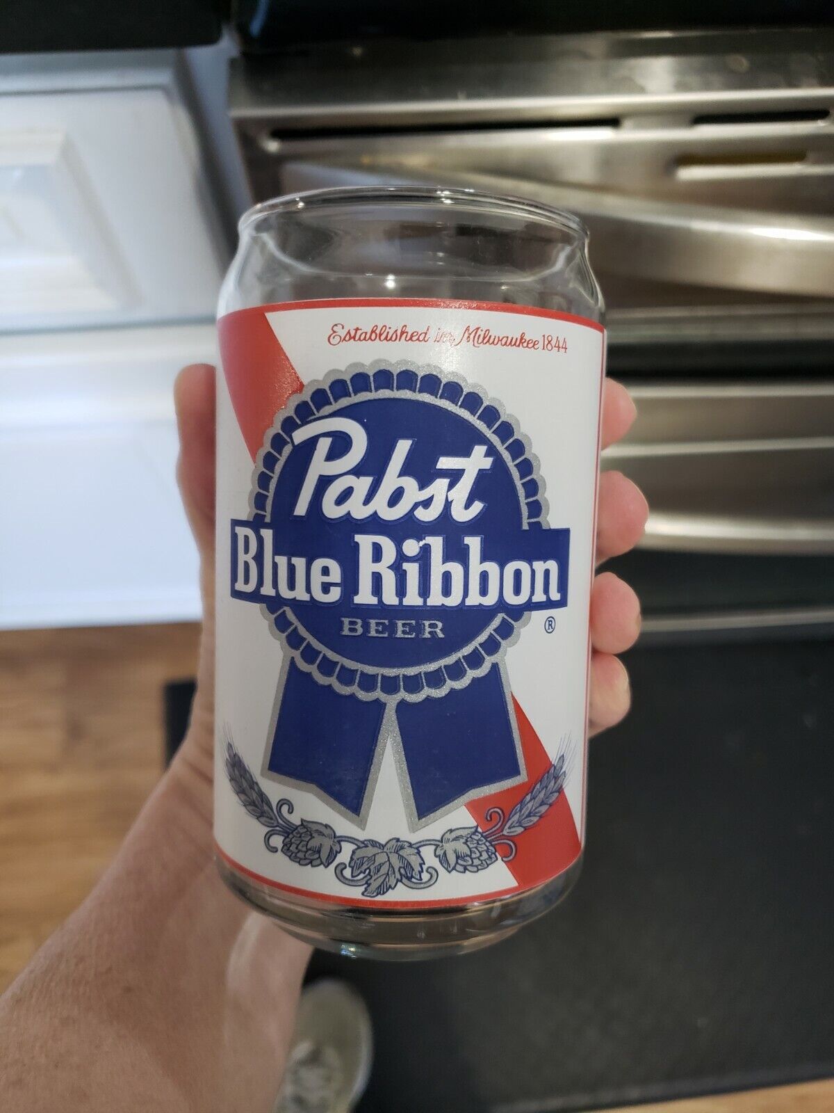 Vintage Pabst Blue Ribbon Drinking Glasses Без бренда