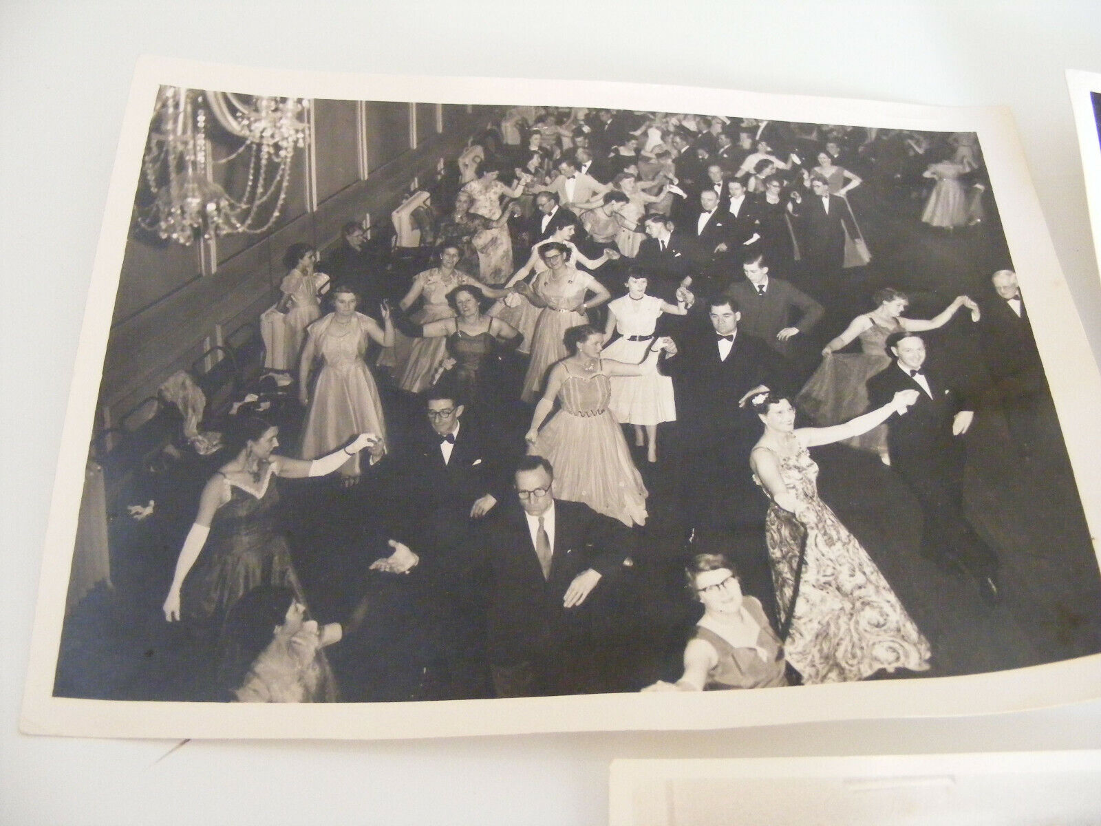 1954 Original Photographs Of  Ballroom Dancing  At  Filey  & Cambridge Guildhall Без бренда - фотография #4