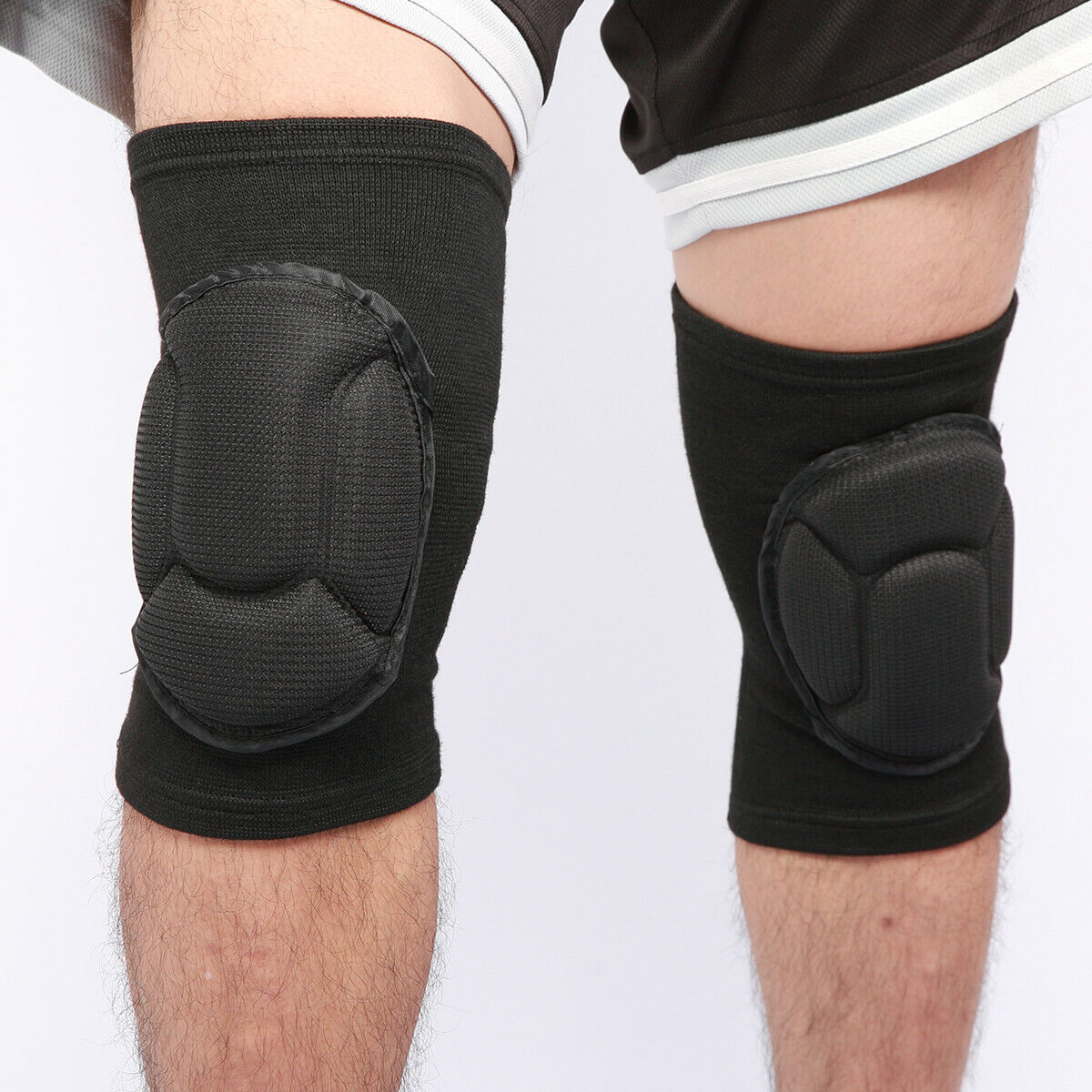 Compression Long Sleeve Support Leg Knee Pad Brace Sport Pain Guard Men Women US Unbranded