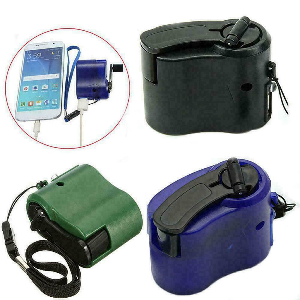 USB Hand Crank Emergency Power Phone Charger Manual DIY Charging Hand Generator Unbranded Does Not Apply