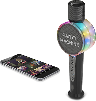 Singing Machine Karaoke Machine Microphone with Bluetooth and Speaker for Kids Singing Machine Not Applicable - фотография #9