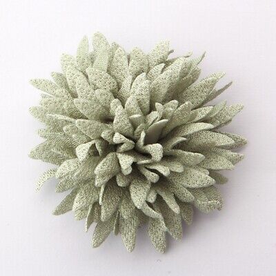 20pcs 7cm 2.75" Fabric Bark Flowers For Hairpins Satin Flower For Headbands Unbranded - фотография #4