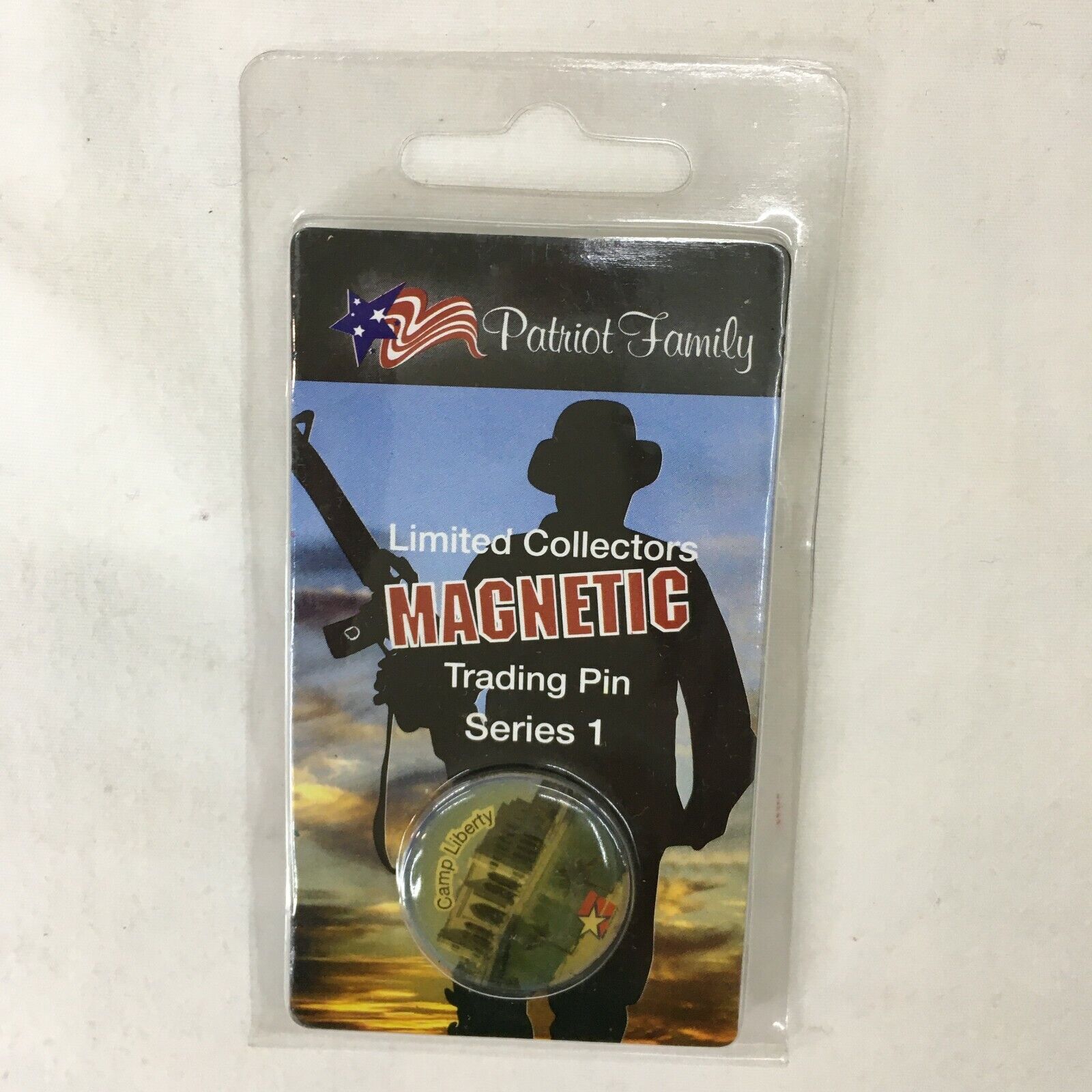 Magnetic Trading Pin, Patriot Family Limited Collectors Iraq, 3 Pin Lot Series 1 Без бренда - фотография #3