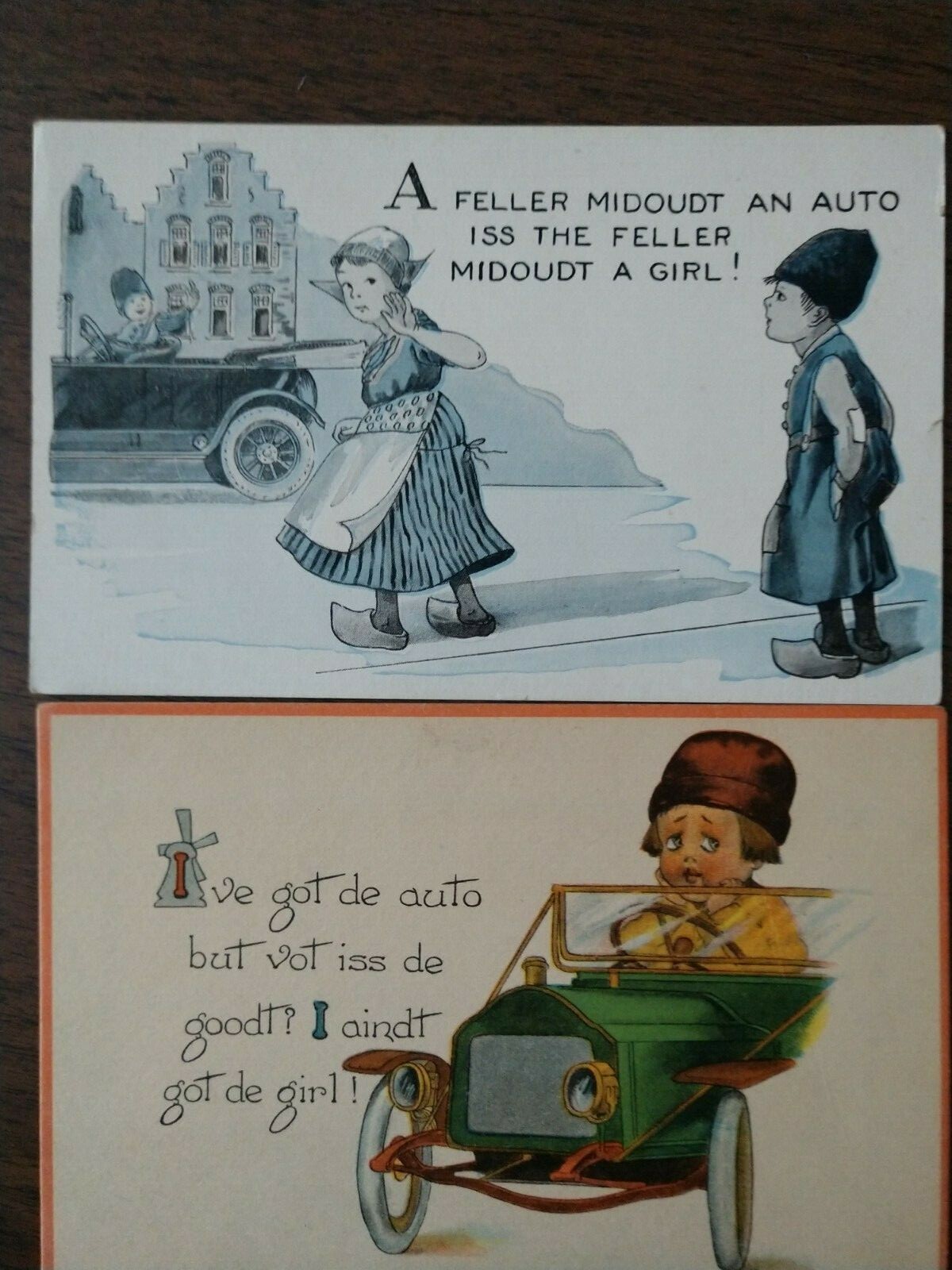 16 Antique Humorous Postcards Без бренда - фотография #10