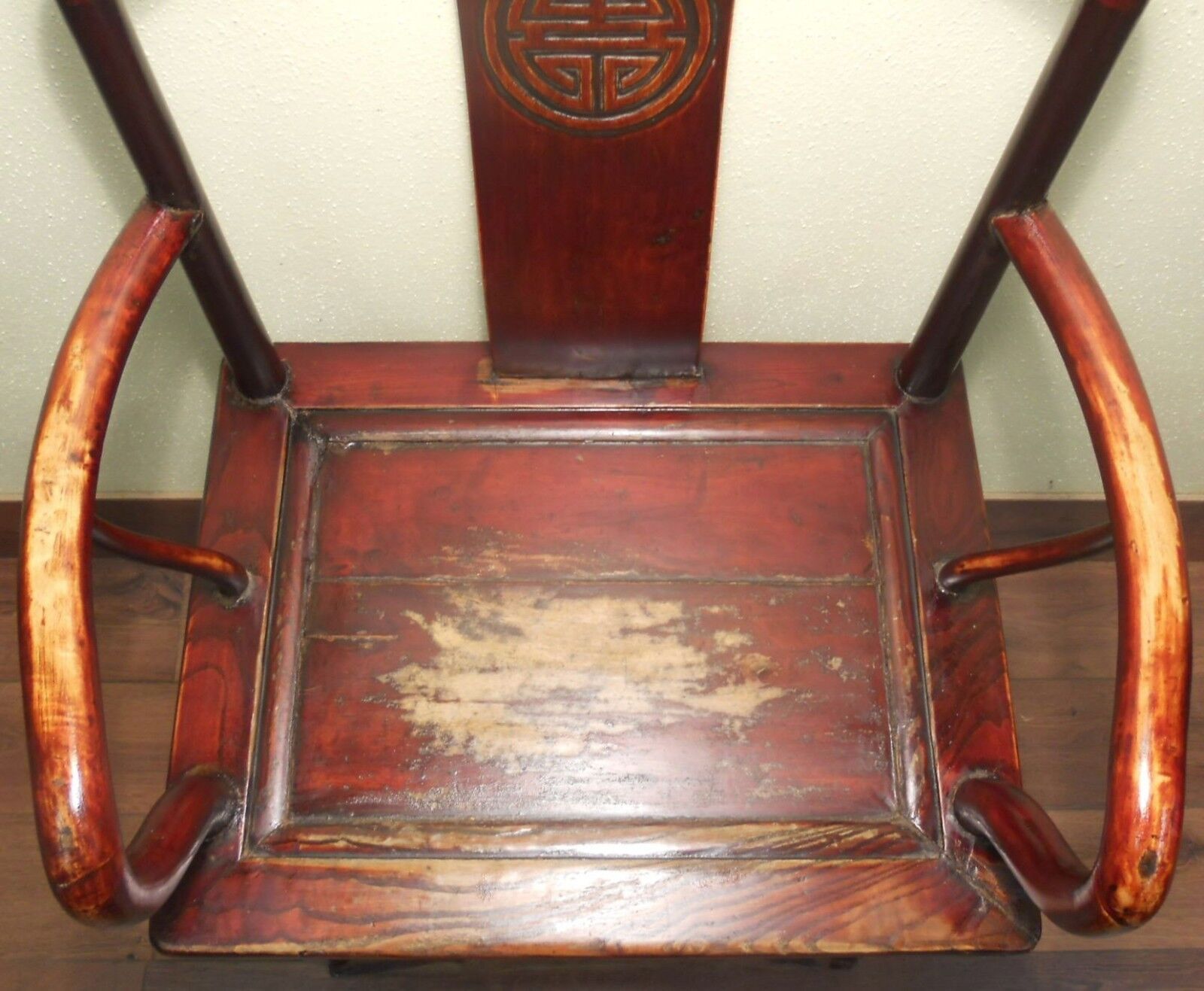 Antique Chinese Ming Arm Chair (5921), Cypress Wood, Circa 1800-1849 Без бренда - фотография #10
