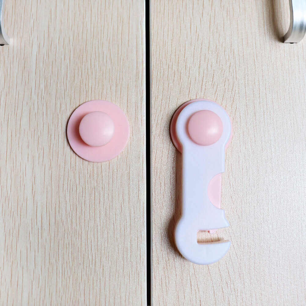 Childproof Lock Easy to Install Easy to Remove Baby Drawer Lock 3 Colors Unbranded Does Not Apply - фотография #4