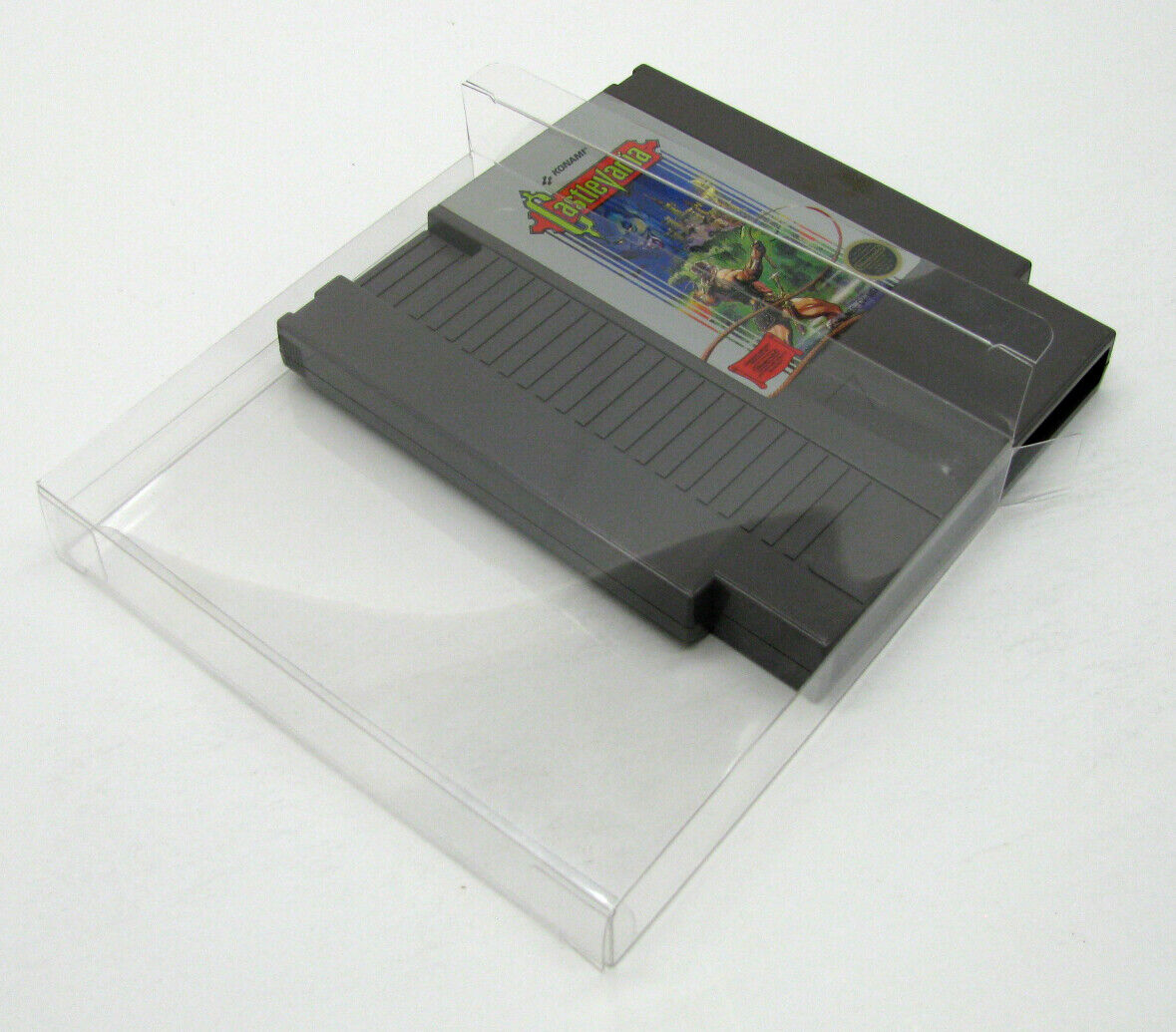 10x NINTENDO NES GAME CARTRIDGE - CLEAR PROTECTIVE BOX PROTECTOR SLEEVE CASE Dr. Retro Does Not Apply - фотография #3