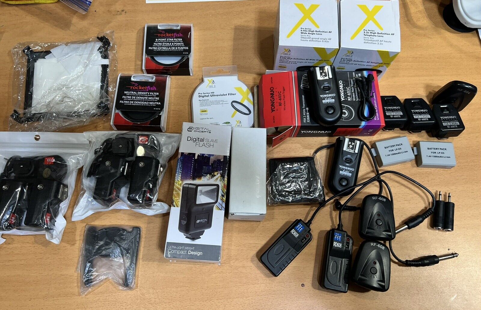 Lot Of Camera Supplies Unbranded