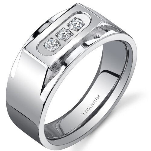  MENS OR WOMENS eternity TITANIUM LCS. DIAMOND WEDDING BAND RING SZ 12 + BONUS EXCEPTIONALBUY - фотография #2