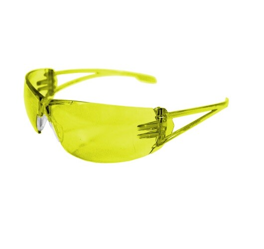 Wholesale 6 Pack - Varsity Safety Shooting Glasses Polycarbonate Lens - Yellow Unbranded 2775G