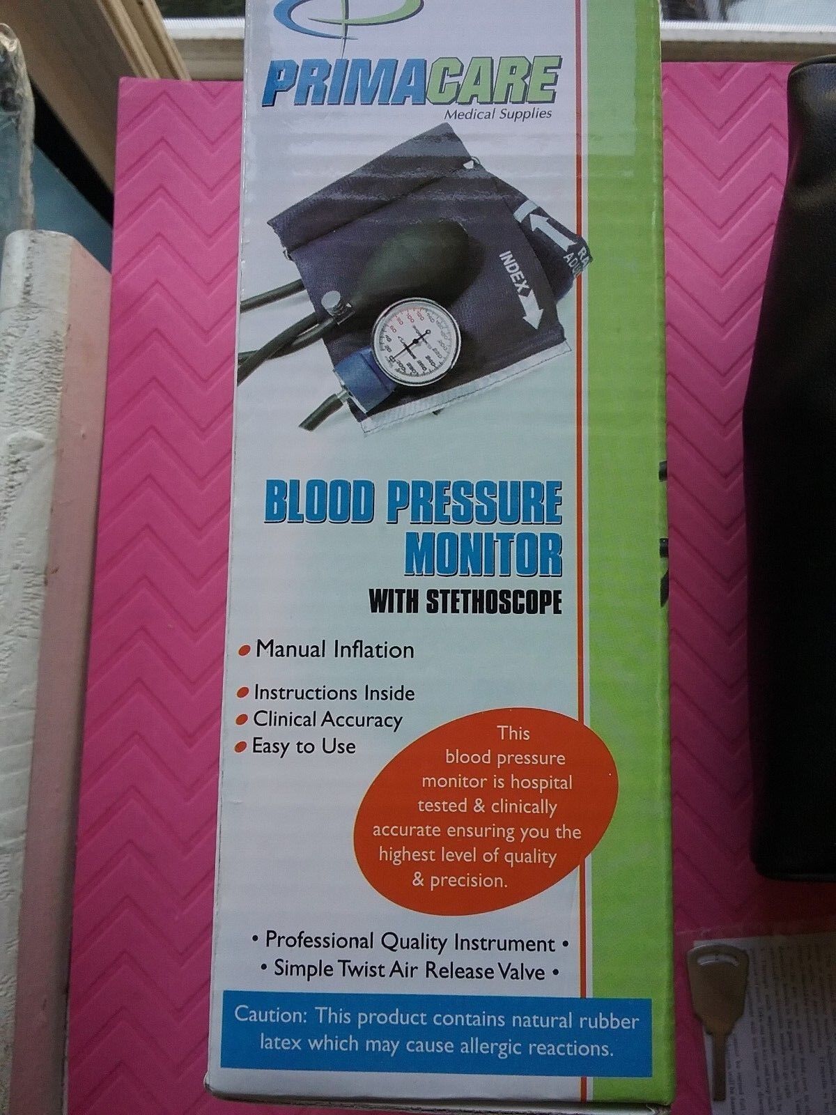 Primacare: Blood PR Kit Sphygmomanometer Stethoscope Adult (Halloween Costume) Primacare - фотография #8