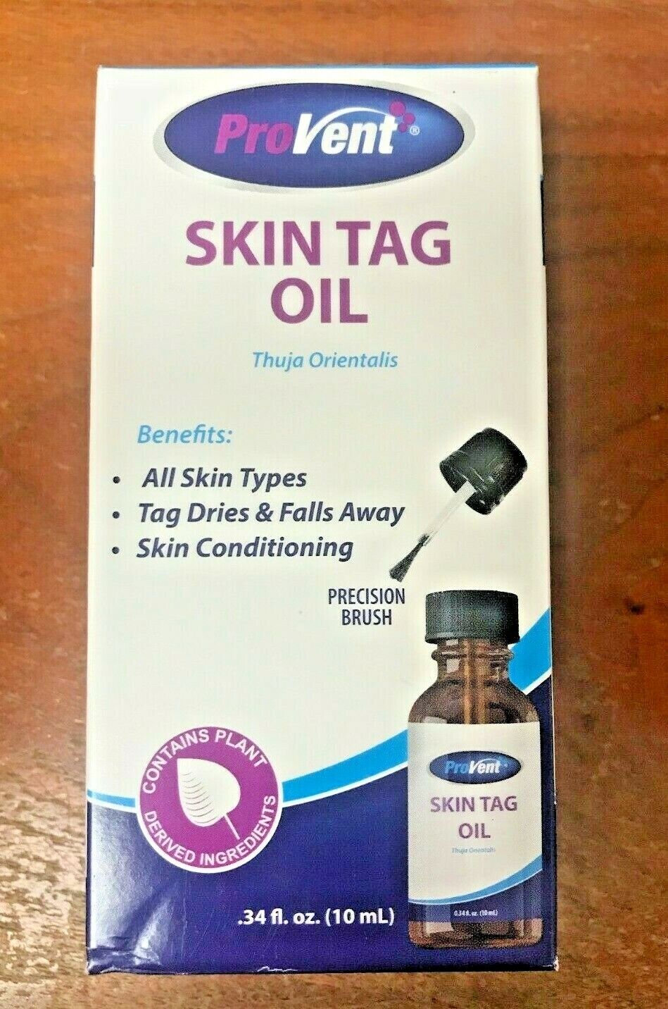 ProVent Skin Tag Remover Oil 0.34 Fl. Oz. 10mL All Skin Types New LOT OF 5 BOXES ProVent
