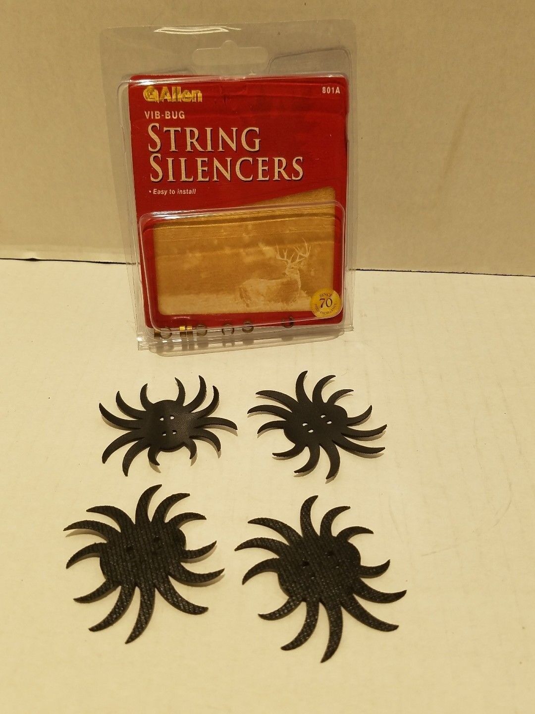Allen VIB-BUG String Silencers #801A - Lot of 7 Allen 801A - фотография #3