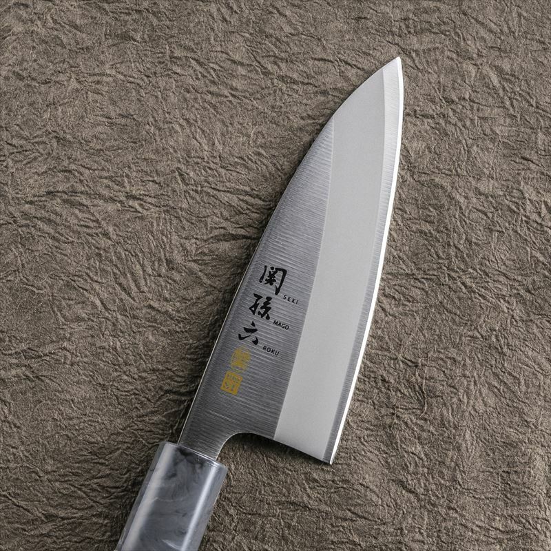 KAI Japan Seki Deba Fish Chef knife 4.13in 105mm High carbon stainless AK5060 Seki Magoroku AK5060 - фотография #2