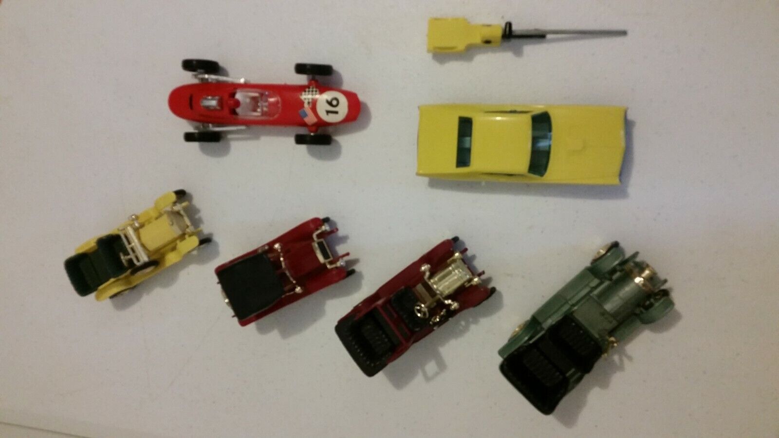 Vintage friction cars cragston -lucky lot of 6 Cragstan - фотография #3
