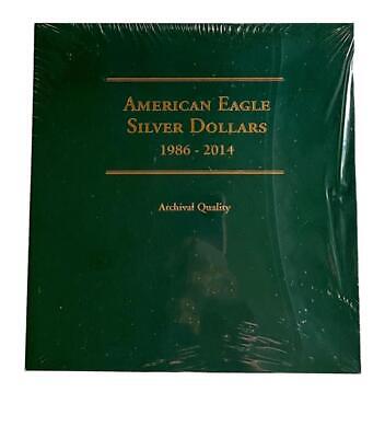 Littleton Coin Album AMERICAN SILVER EAGLE~1986-2014~ARCHIVAL QUALITY NEW SEALED Littleton