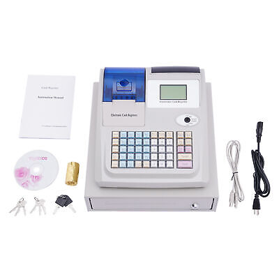 NEW Electronic Cash Register 48 Keys Cash Management System with Thermal Printer Unbranded n/a - фотография #11