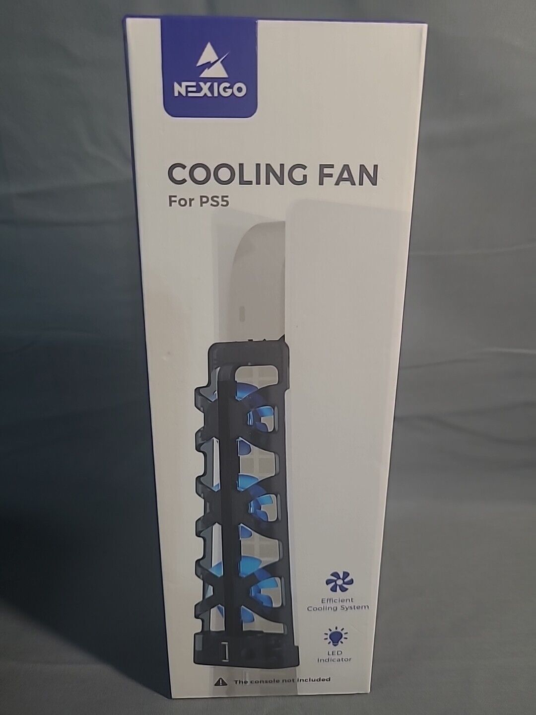 NexiGo PS5 Accessories Cooling Fan [Auto On/Off] with LED Light, for Both Dis... NexiGo NexiGo PS5