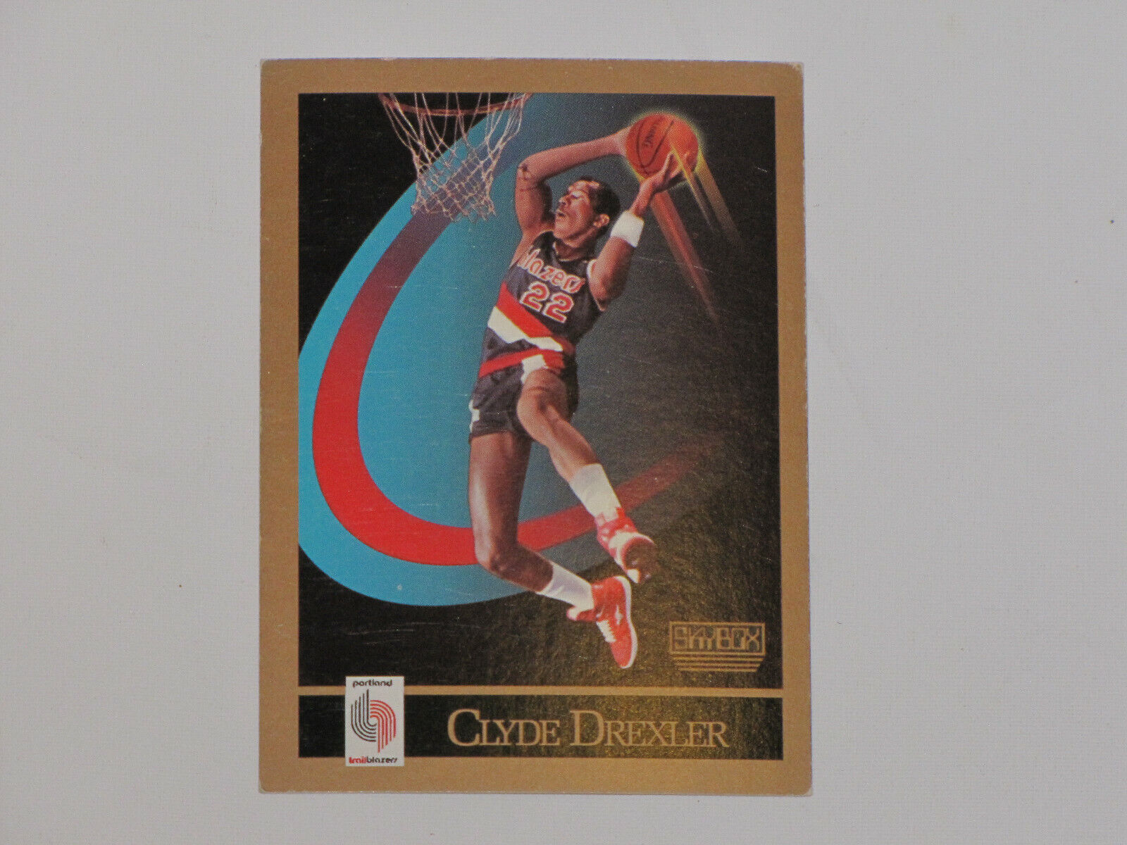 Lot Of 2 1990 SkyBox Portland Trail Blazers Basketball Card #233 Clyde Drexler Без бренда - фотография #11