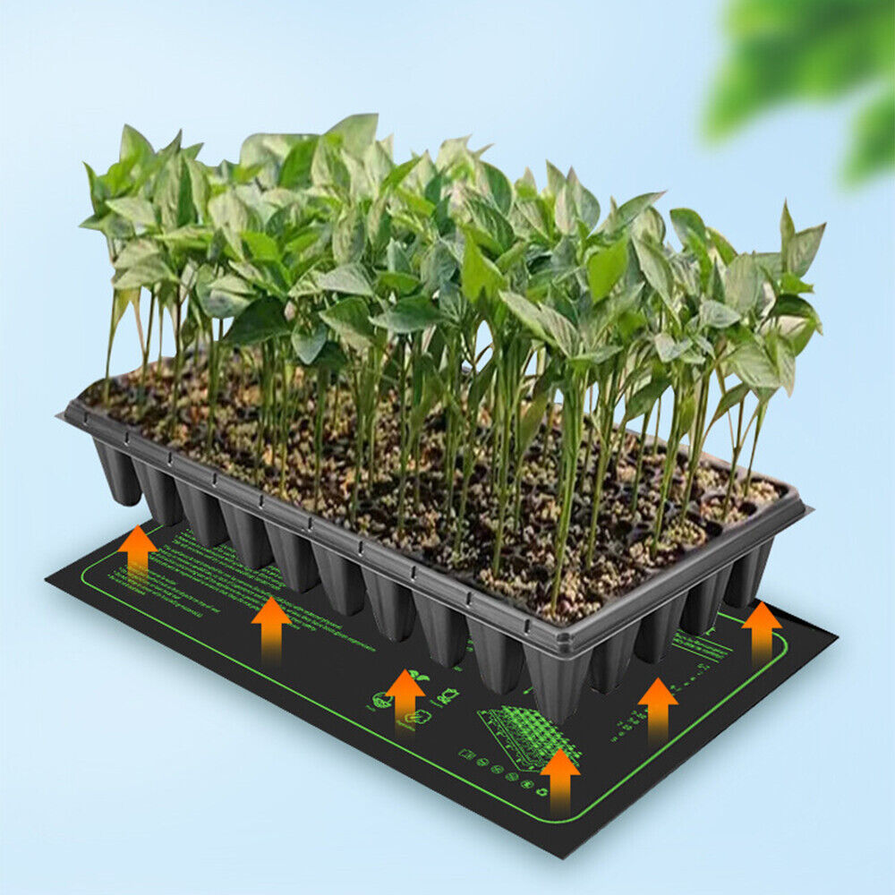 2Pcs 10"x20" Seedling Heat Mat Warm Hydroponic Plant Germination Seed Thermostat Unbranded Does Not Apply - фотография #12