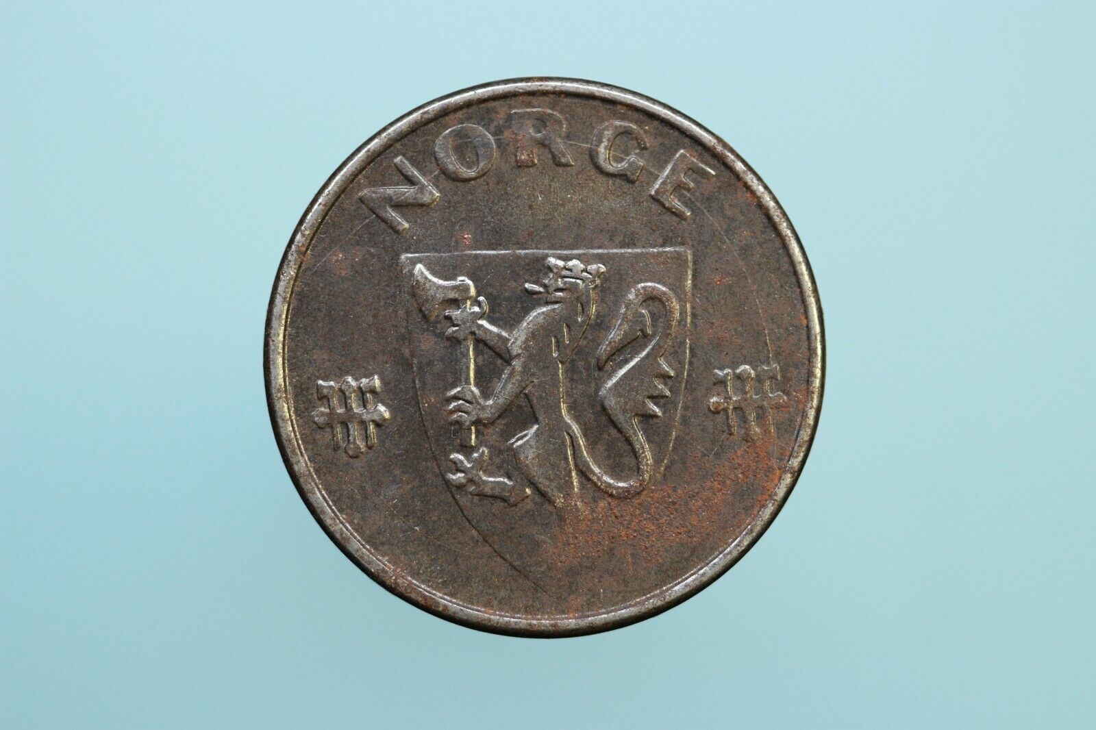 Norway bronze 5 Ore 1914 and 1942 lot of 2 coins Без бренда - фотография #2