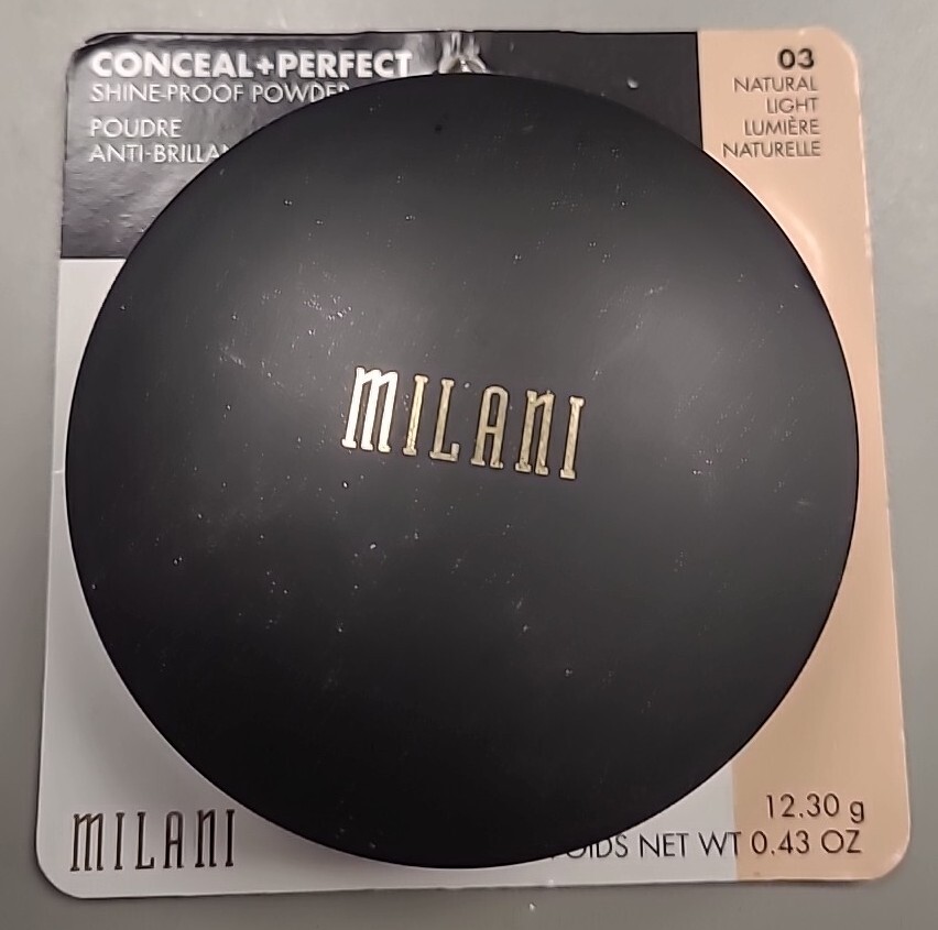 Milani Conceal And Perfect Shine-Proof Powder #03 Natural Light Milani