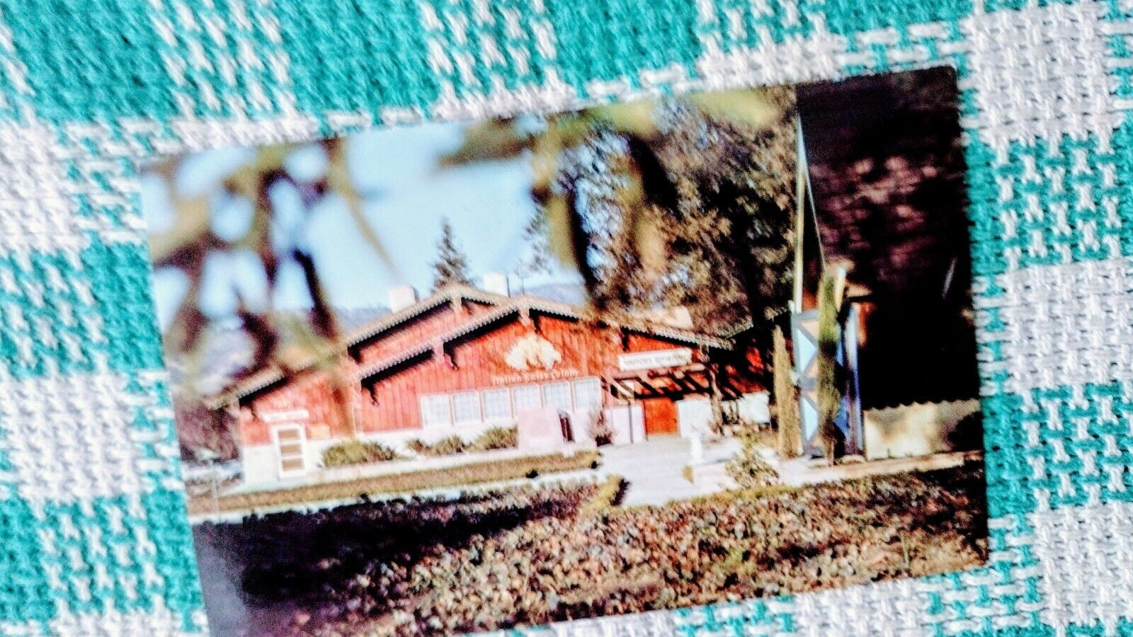 VINTAGE POST CARD ITALIAN SWISS COLONY WINE TASTING.  SAN FRANCISCO CALIFORNIA. Без бренда - фотография #6