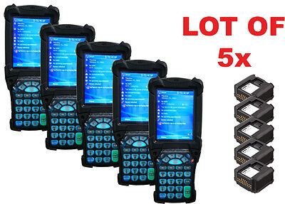 Lot (5) Symbol Motorola MC9090-SU0HJAFA6WR Wireless 1D Laser Barcode Scanner WM Motorola
