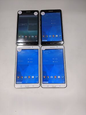 Lot of 4 Samsung Galaxy Tab 4 T230NU 8 GB WiFi Poor Condition Check IMEI Samsung Galaxy Tab 4 T230NU
