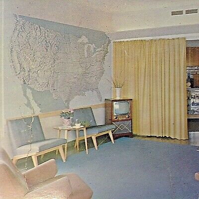 Vintage Mid Century Color Postcards Lot of 2 AAA Tourinns Motor Courts Motel US Без бренда - фотография #6