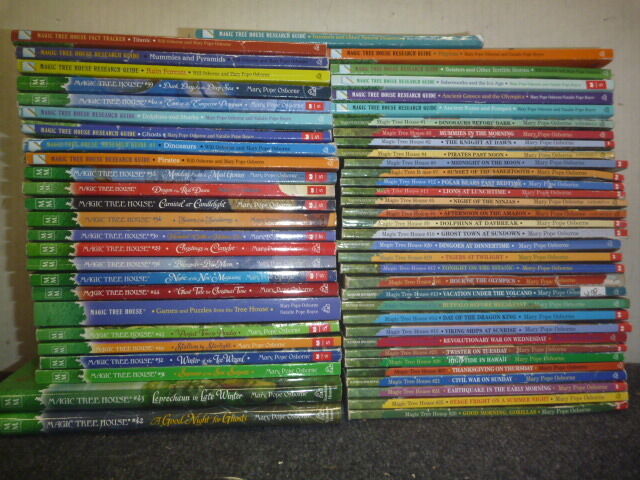 Lot of 10 Magic Tree House Books by Mary Osborne Child Kids Chapter MIX UNSORTED Без бренда