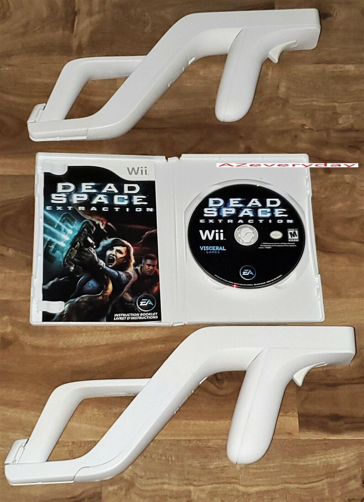 Dead Space: Extraction Wii game SHOOTER Complete +2 Zapper/gun LOT/bundle MATURE Без бренда