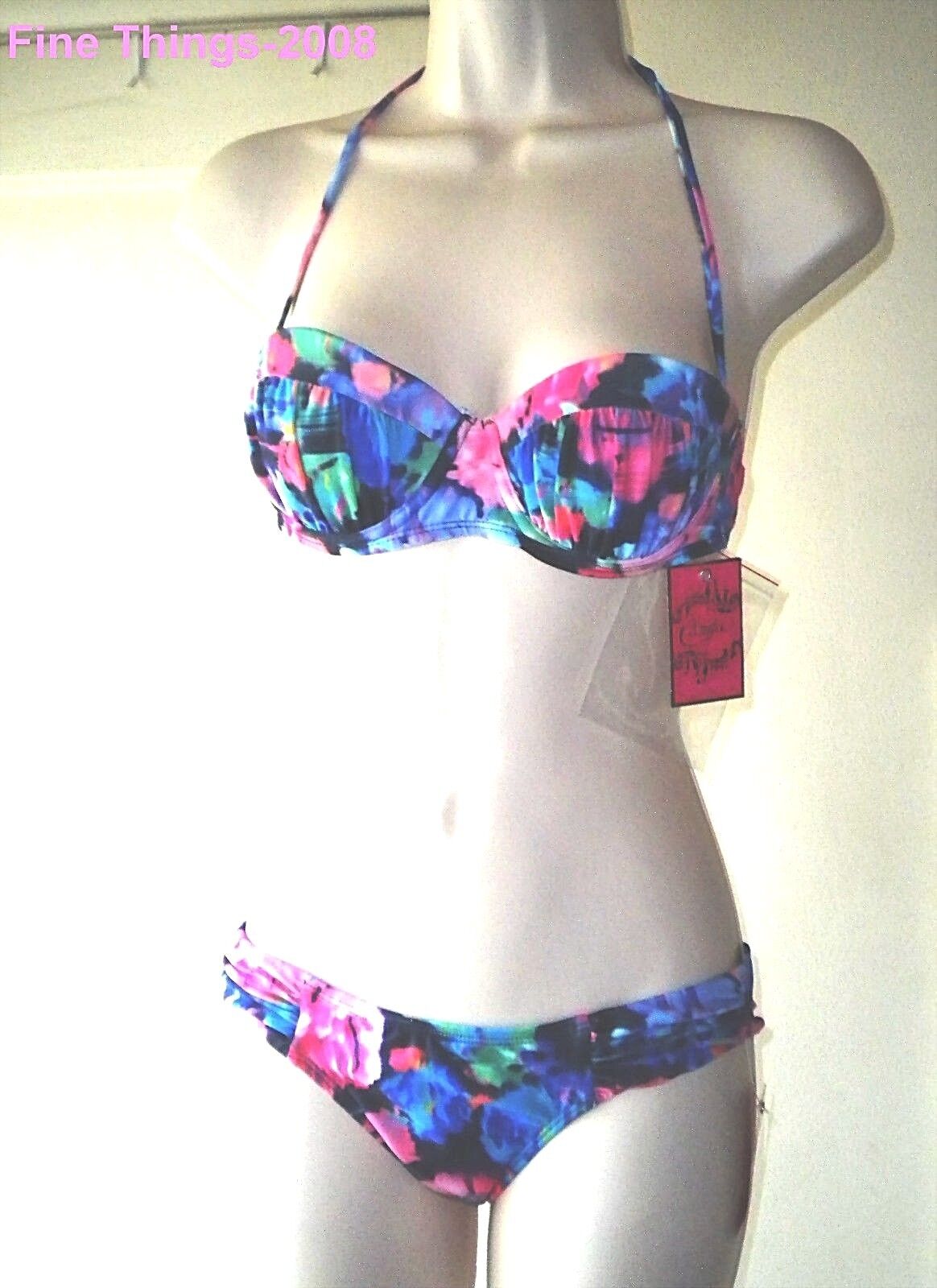 XS 2Pc Junior Bikini Set By CANDIES Top Padded Pushup Style & Bottoms NWT Pretty Candies - фотография #6
