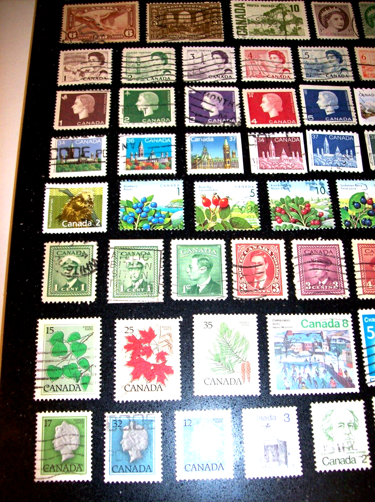 CANADA Stamps Mixed Lot of 91 All Different Never Hinged O P (Free Shipping) Без бренда - фотография #11