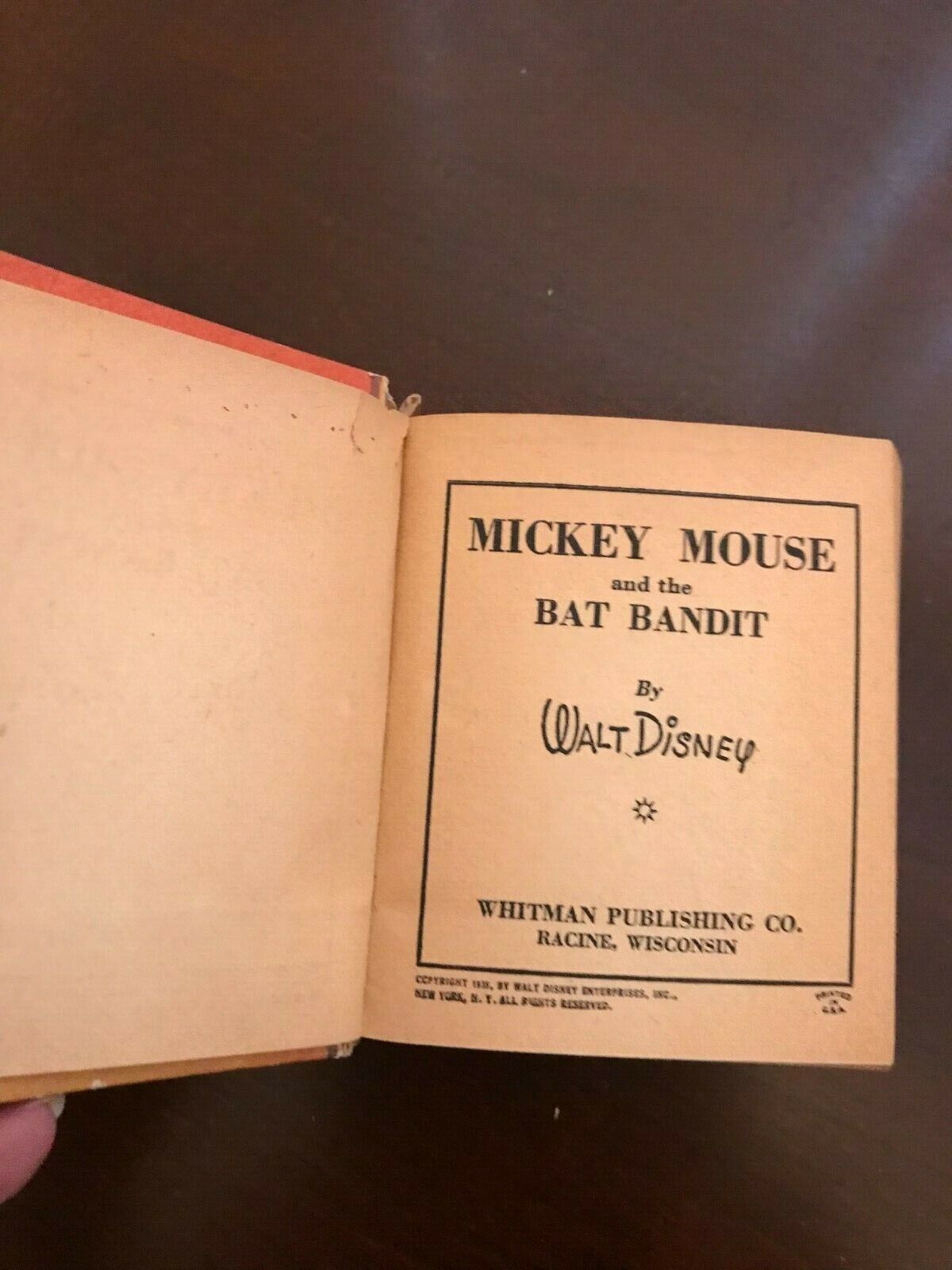 Disney vintage books - The Big Little Book featuring Mickey Mouse Без бренда - фотография #10