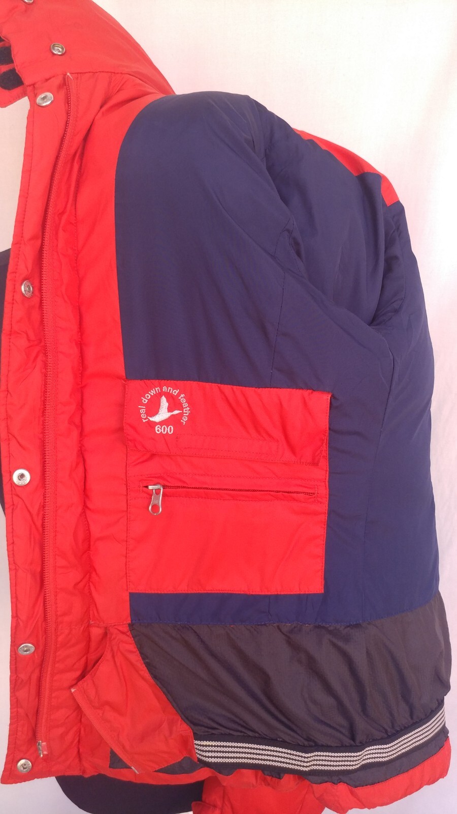 Bogner Fire+Ice Womens 600 Down/Feather Red Ski Jacket Zip Hooded Sz US 10/EU 40 Bogner - фотография #4