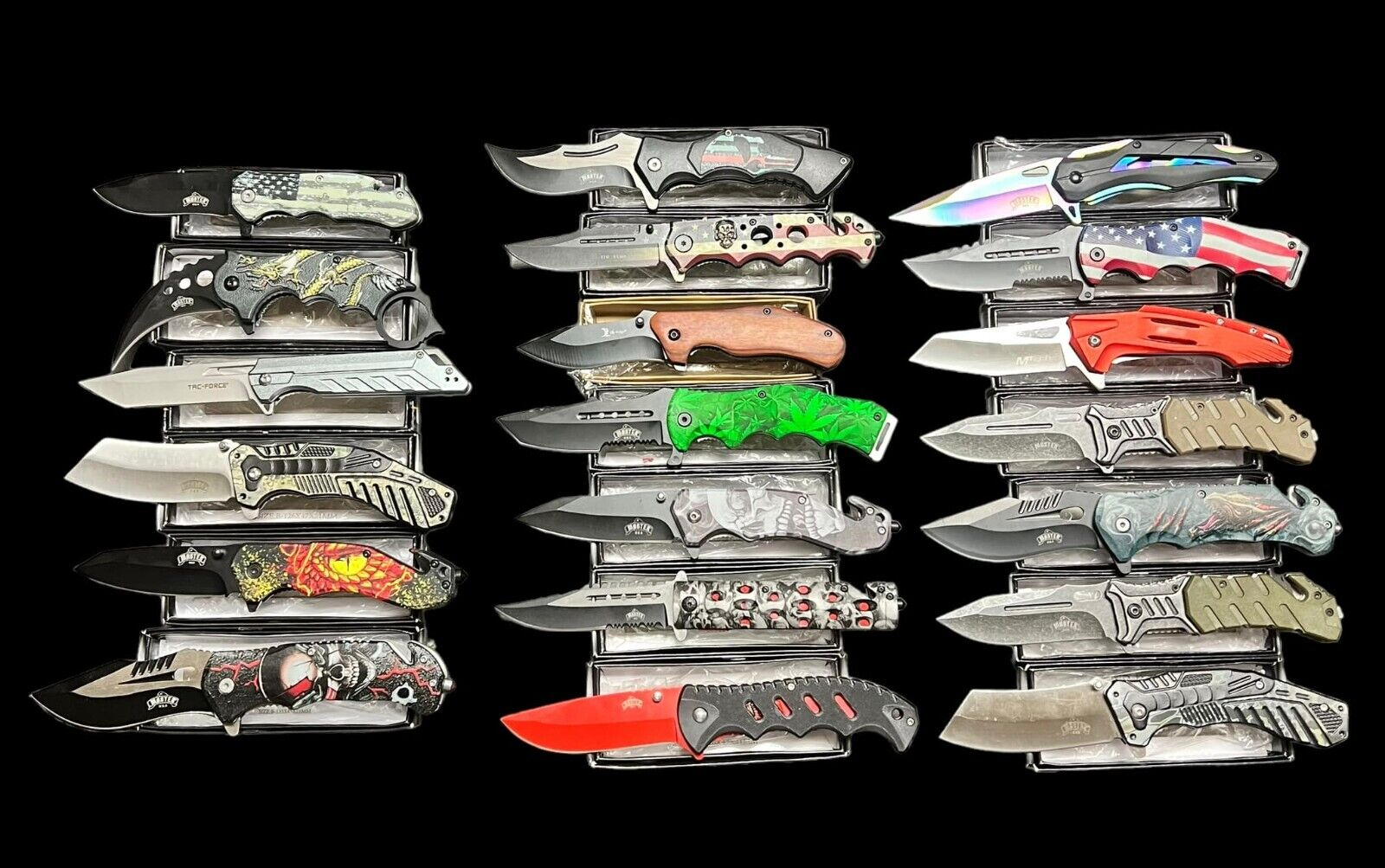 LOT OF 45 Spring Assisted pocket knife Collectible Design Wholesale Knives AS-IS Без бренда - фотография #10