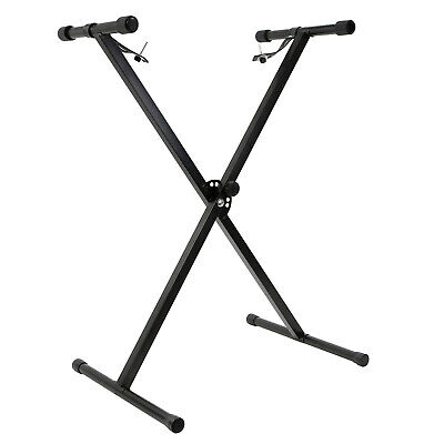 Adjustable Height Keyboard Piano X Stand - Black Hamzer Does Not Apply