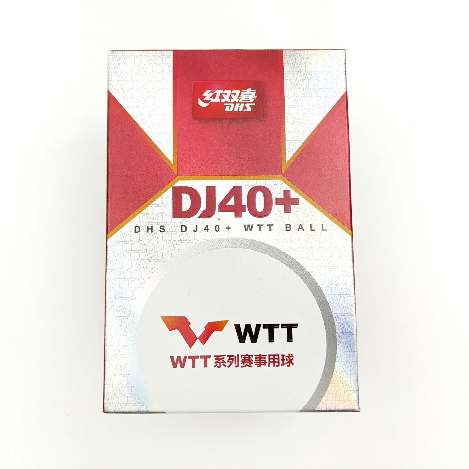 5 Packs (30 balls) DHS DJ40+ WTT Table Tennis Balls 3-Star Plastic Ping Pong Pro DHS DJ40WTT - фотография #3