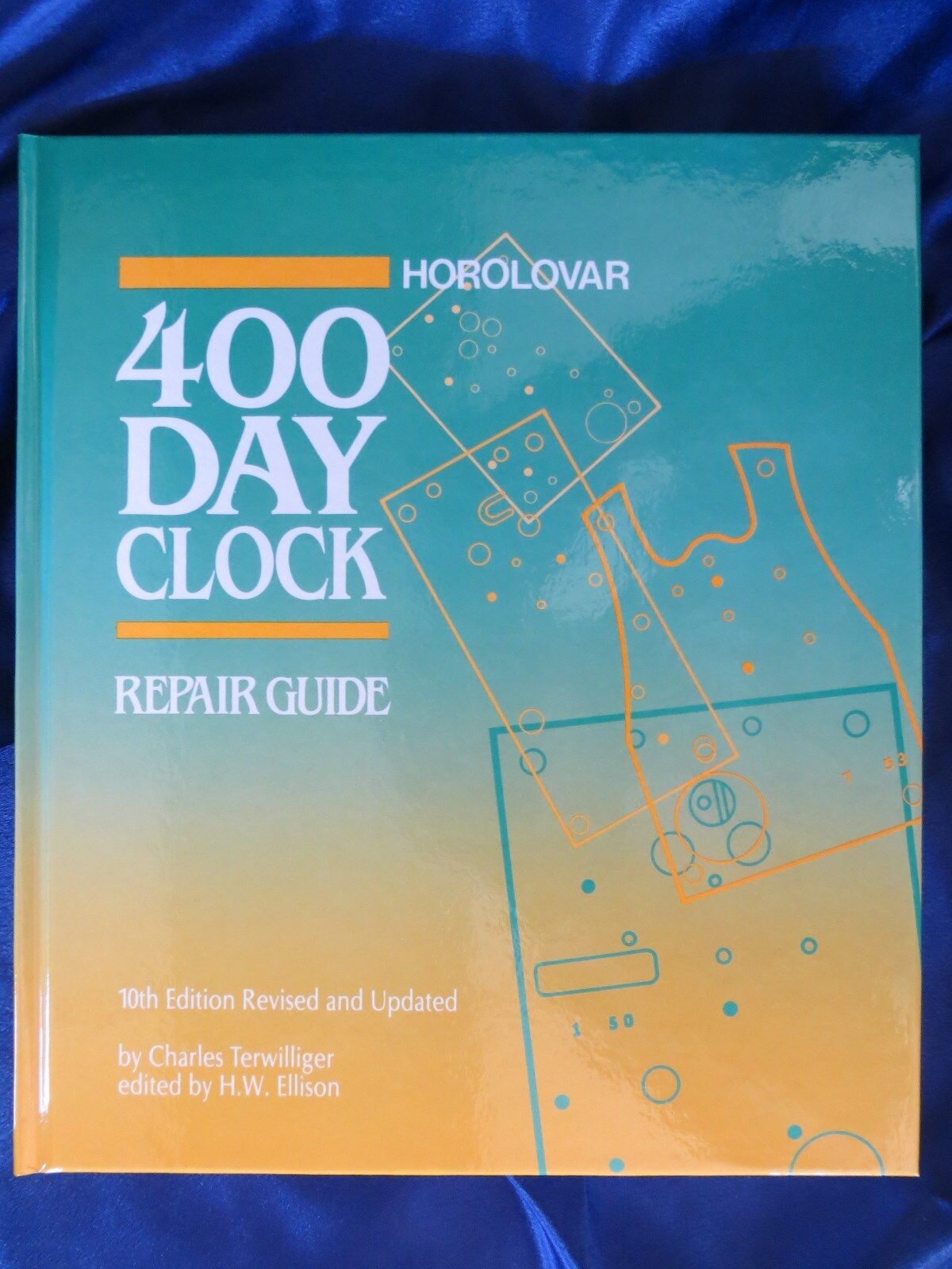 Horolovar 400 Day Anniversary Clock Repair Guide Book - 10th Edition Без бренда